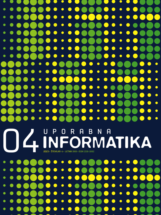 					Poglej Letn. 31 Št. 4 (2023): Uporabna informatika
				