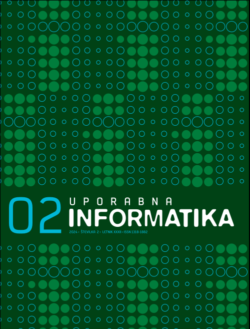 					Poglej Letn. 32 Št. 2 (2024): Uporabna informatika
				