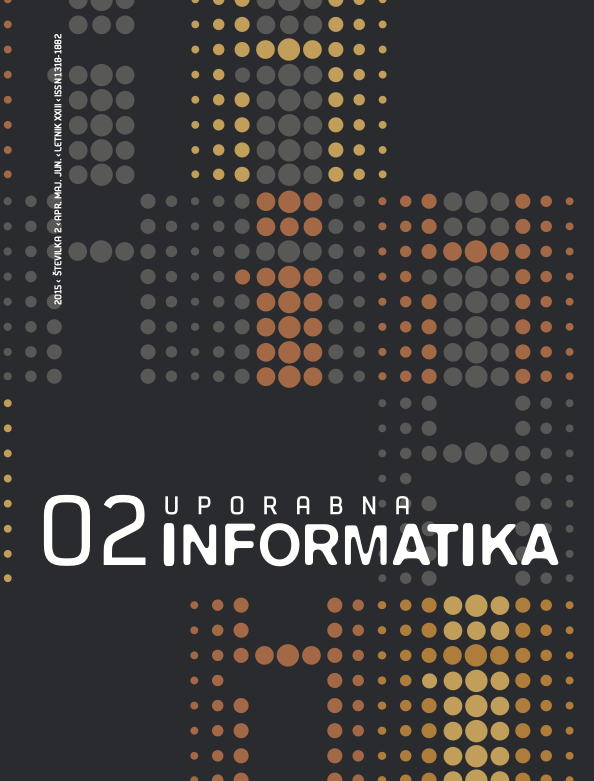 					Poglej Letn. 23 Št. 2 (2015): Uporabna informatika
				